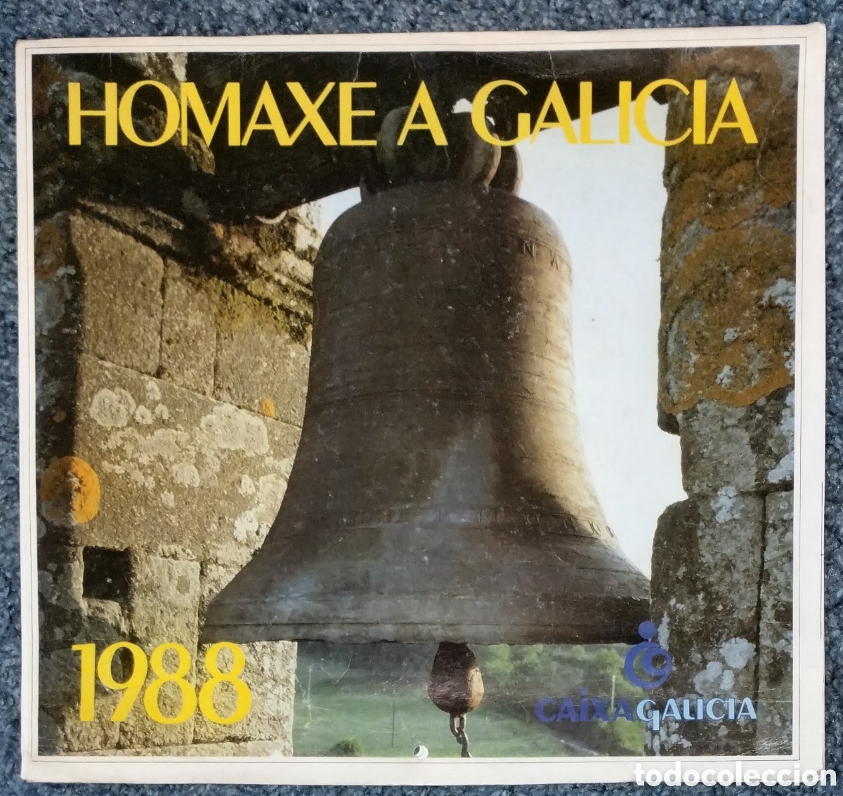 Collezionismo Calendari: CALENDARIO DE PARED 1988 CAIXA GALICIA en NORMAL ESTADO pocas se&ntilde;ales de uso y sin ninguna anotaci&oacute;n