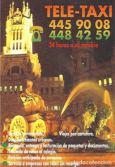 Coleccionismo calendarios: Calendario de bolsillo. Tele-Taxi. 1995. 9x6,5 cm.