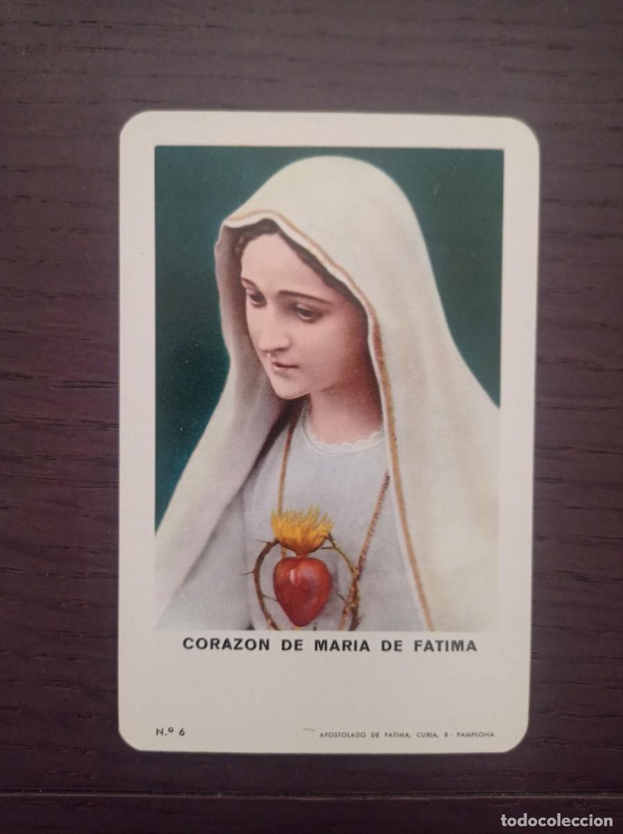 Collezionismo Calendari: CALENDARIO FOURNIER. CORAZ&Oacute;N DE MAR&Iacute;A DE F&Aacute;TIMA. A&Ntilde;O 1975