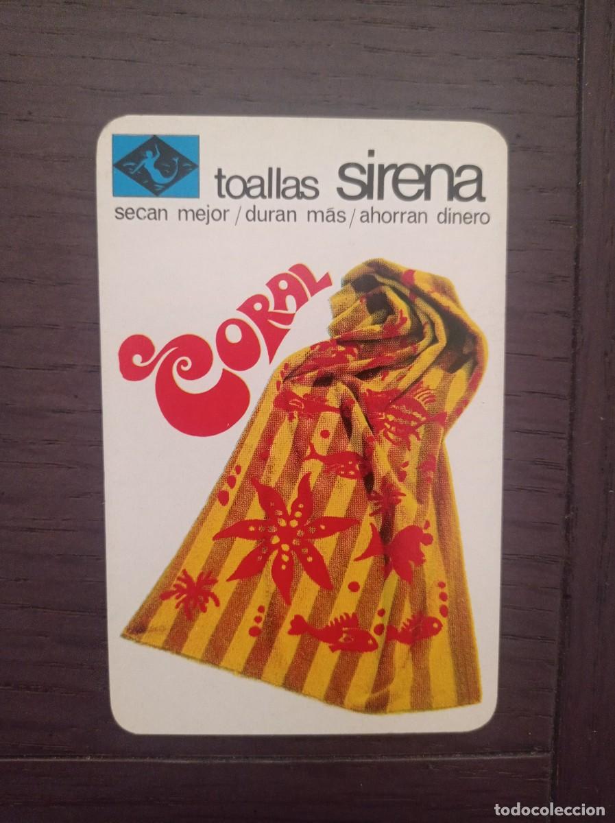Collezionismo Calendari: CALENDARIO FOURNIER. TOALLAS SIRENA. A&Ntilde;O 1969