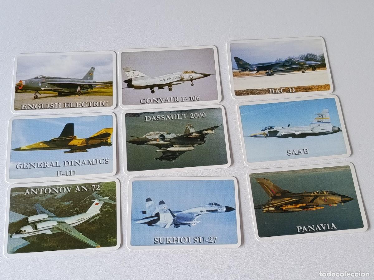Collezionismo Calendari: 9 CALENDARIOS BOLSILLO O ALMANAQUE AVIONES MILITARES
