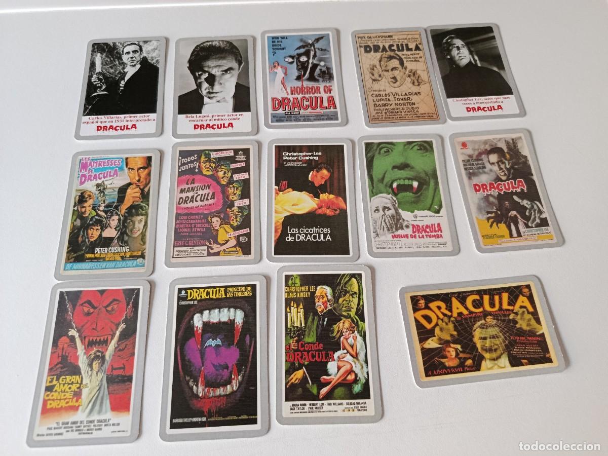 Colecionismo Calend&aacute;rios: 14 CALENDARIOS BOLSILLO O ALMANAQUE DRACULA