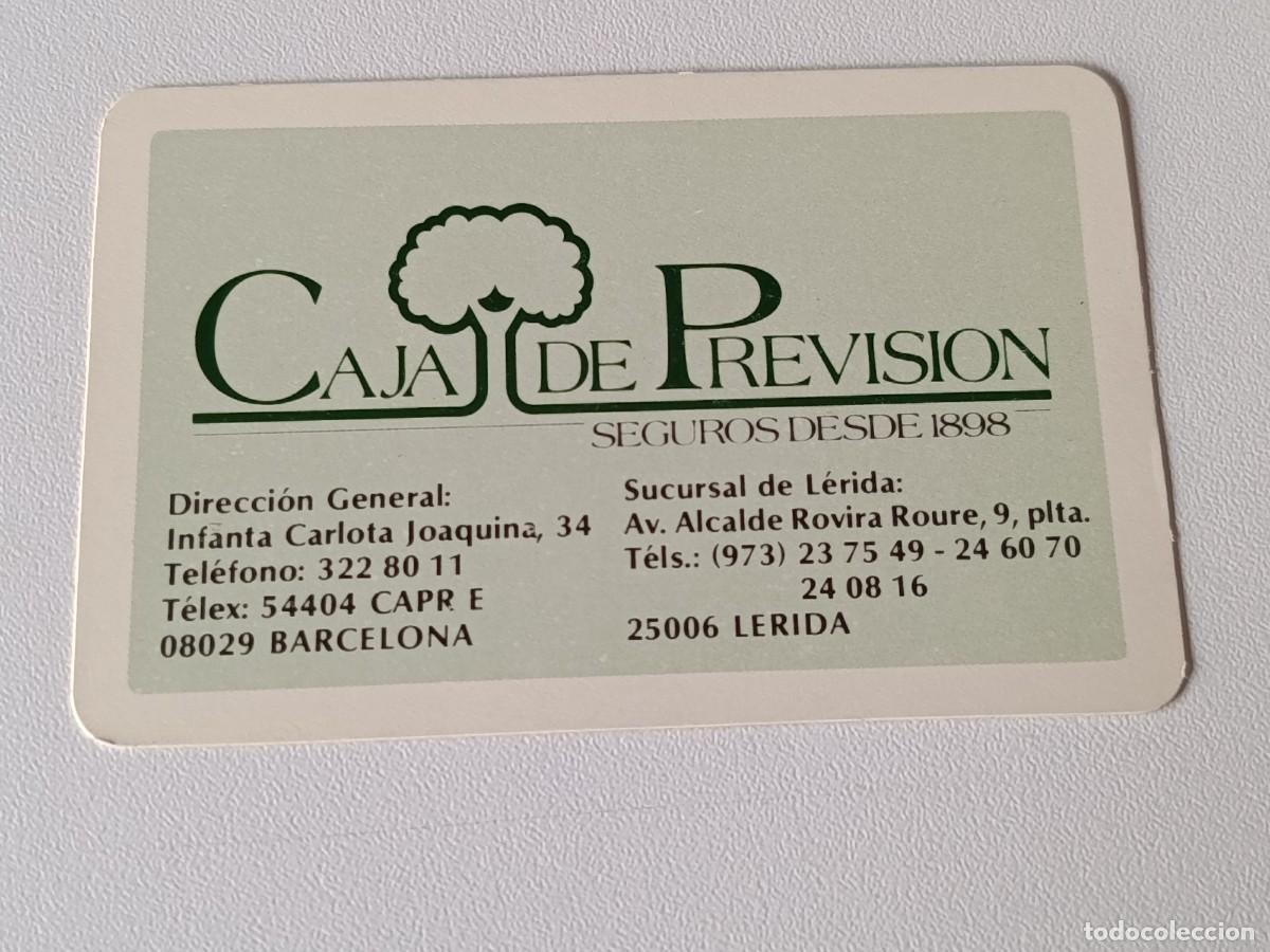 Colecionismo Calend&aacute;rios: CALENDARIO BOLSILLO O ALMANAQUE SEGUROS CAJA DE PREVISION