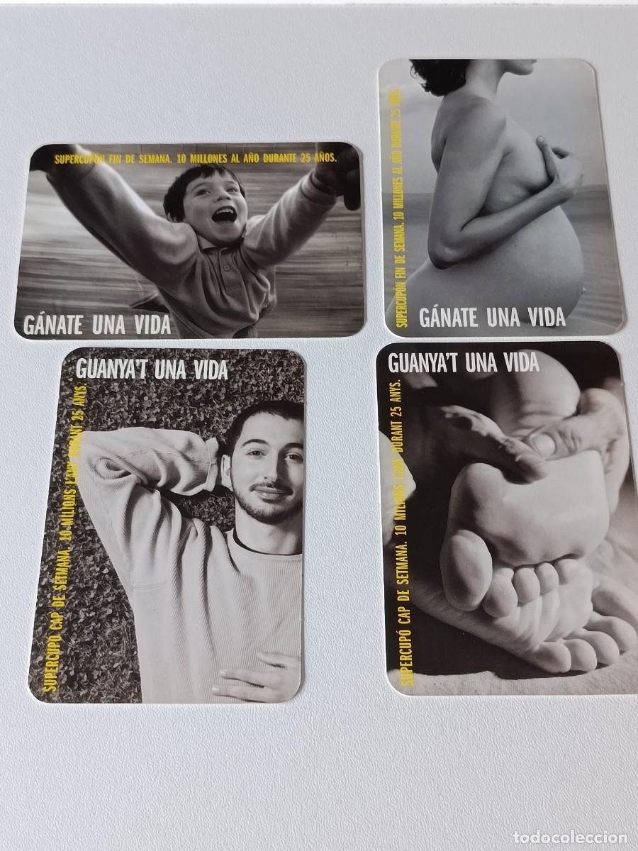 Collezionismo Calendari: 4 CALENDARIOS BOLSILLO O ALMANAQUE ONCE 2000
