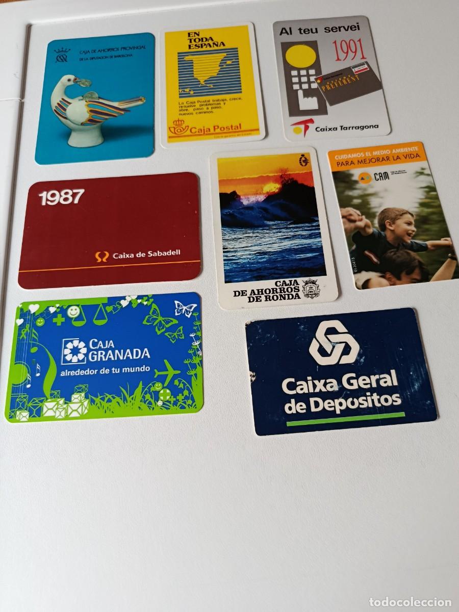 Collezionismo Calendari: 8 CALENDARIOS BOLSILLO O ALMANAQUE CAJAS DE AHORROS DE ESPA&Ntilde;A