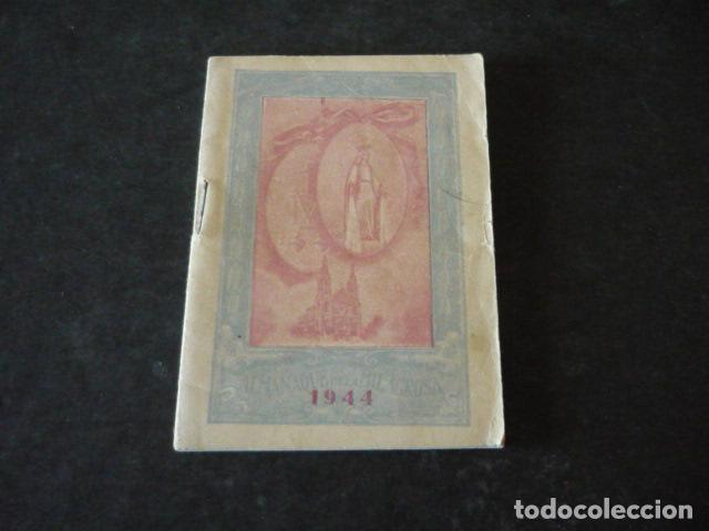 Collectionnisme Calendriers: BASILICA VIRGEN MILAGROSA CALENDARIO 1944