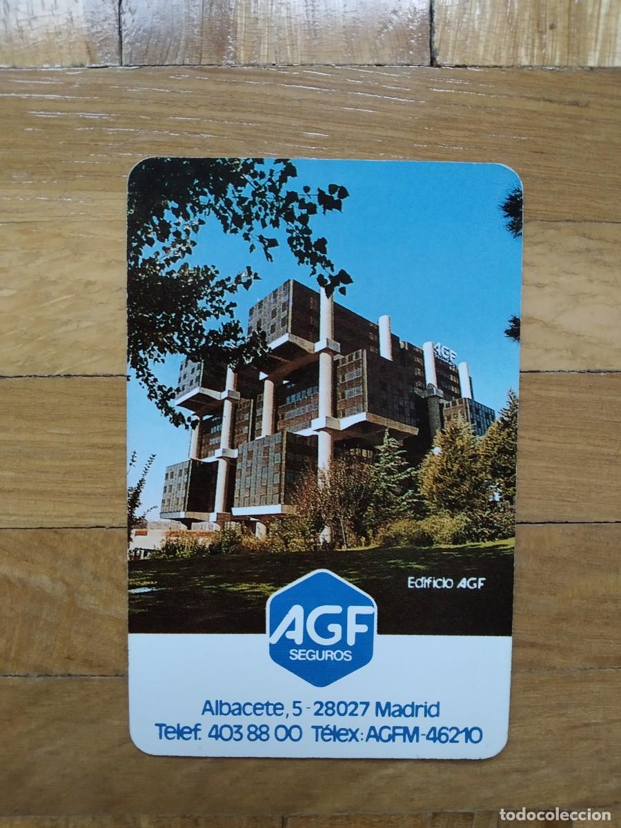 Collectionnisme Calendriers: CALENDARIO FOURNIER AGF SEGUROS A&Ntilde;O 1987 VER FOTOS NUEVO
