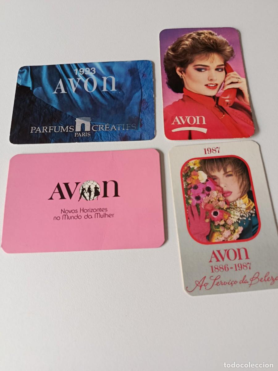 Collectables Calendars: 4 CALENDARIOS BOLSILLO O ALMANAQUES AVON