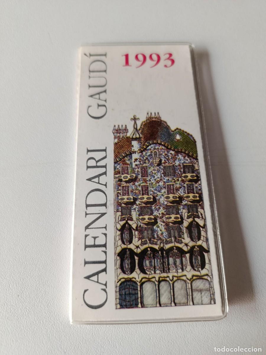 Collectables Calendars: CALENDARIO BOLSILLO O ALMANAQUE GAUDI 1995 VER FOTOS