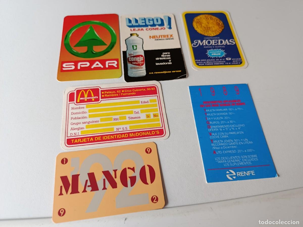 Collectionnisme Calendriers: 6 CALENDARIOS BOLSILLO O ALMANAQUES
