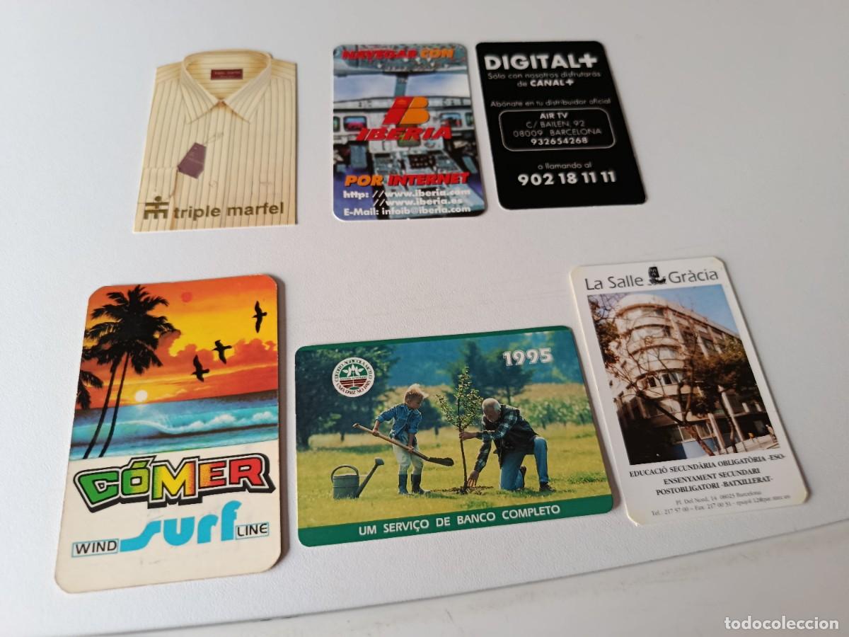 Collectionnisme Calendriers: 6 CALENDARIOS BOLSILLO O ALMANAQUES