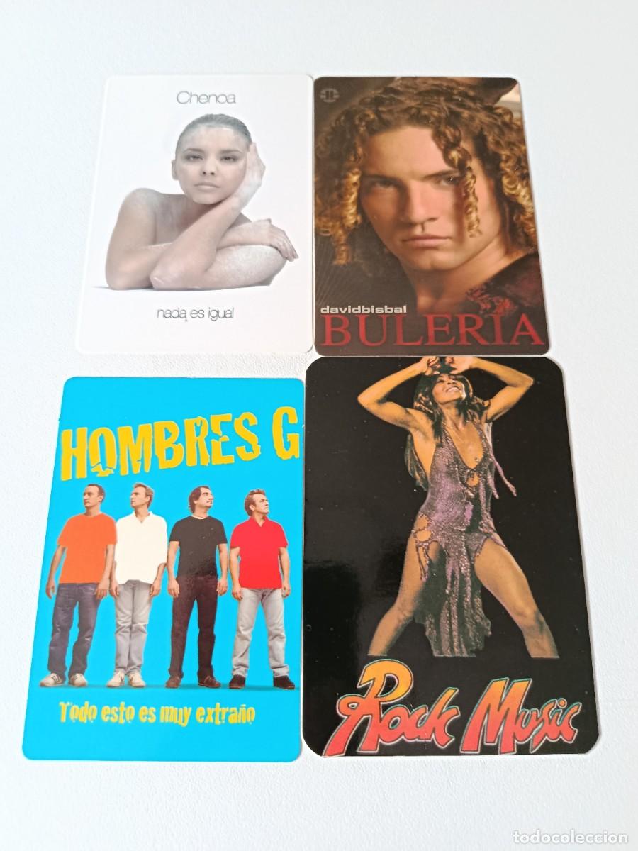 Collectionnisme Calendriers: 4 CALENDARIOS DE BOLSILLO O ALMANAQUES ARTISTAS Y CANTANTES