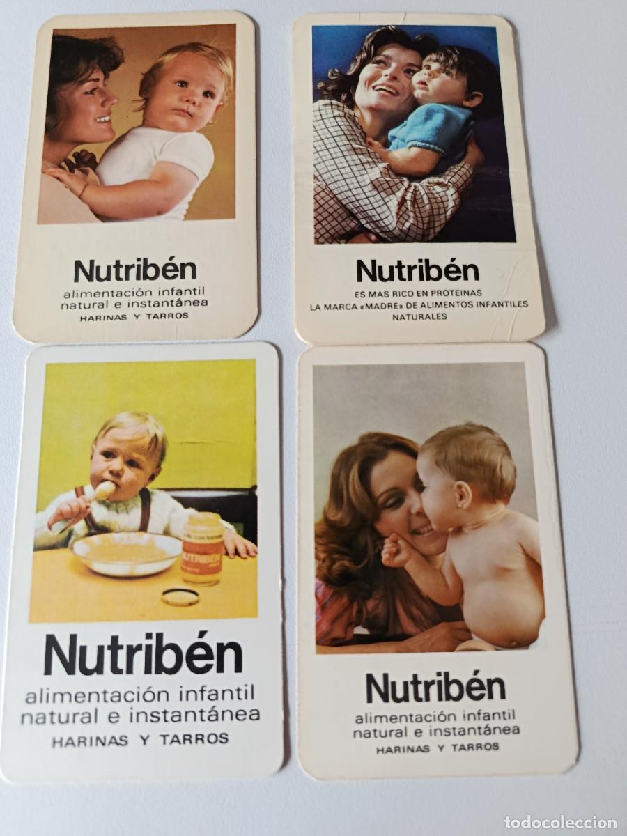 Colecionismo Calend&aacute;rios: 4 CALENDARIOS DE BOLSILLO O ALMANAQUES NUTRIBEN