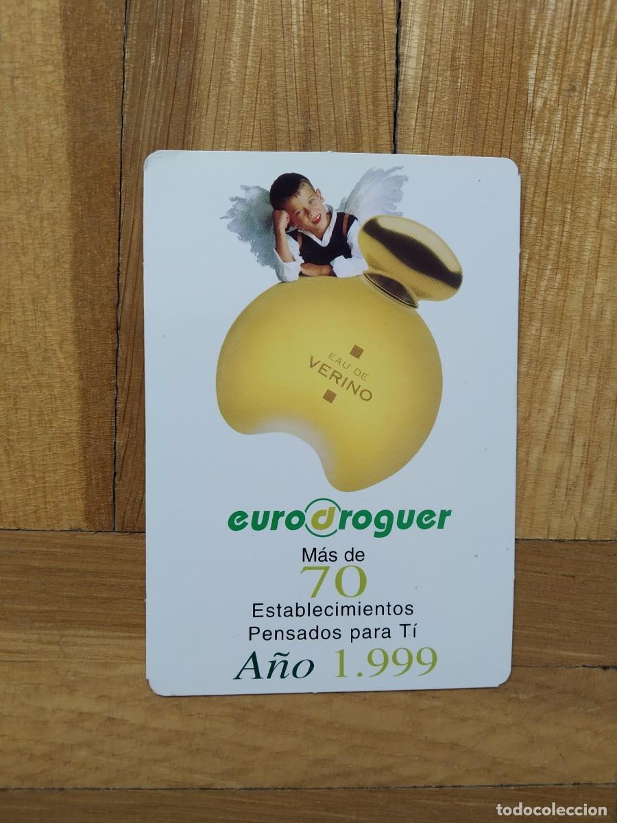 Coleccionismo calendarios: CALENDARIO PUBLICITARIO TIENDAS EURODROGUER DROGUERIA PERFUMERIA A&Ntilde;O 1999 VER FOTOS