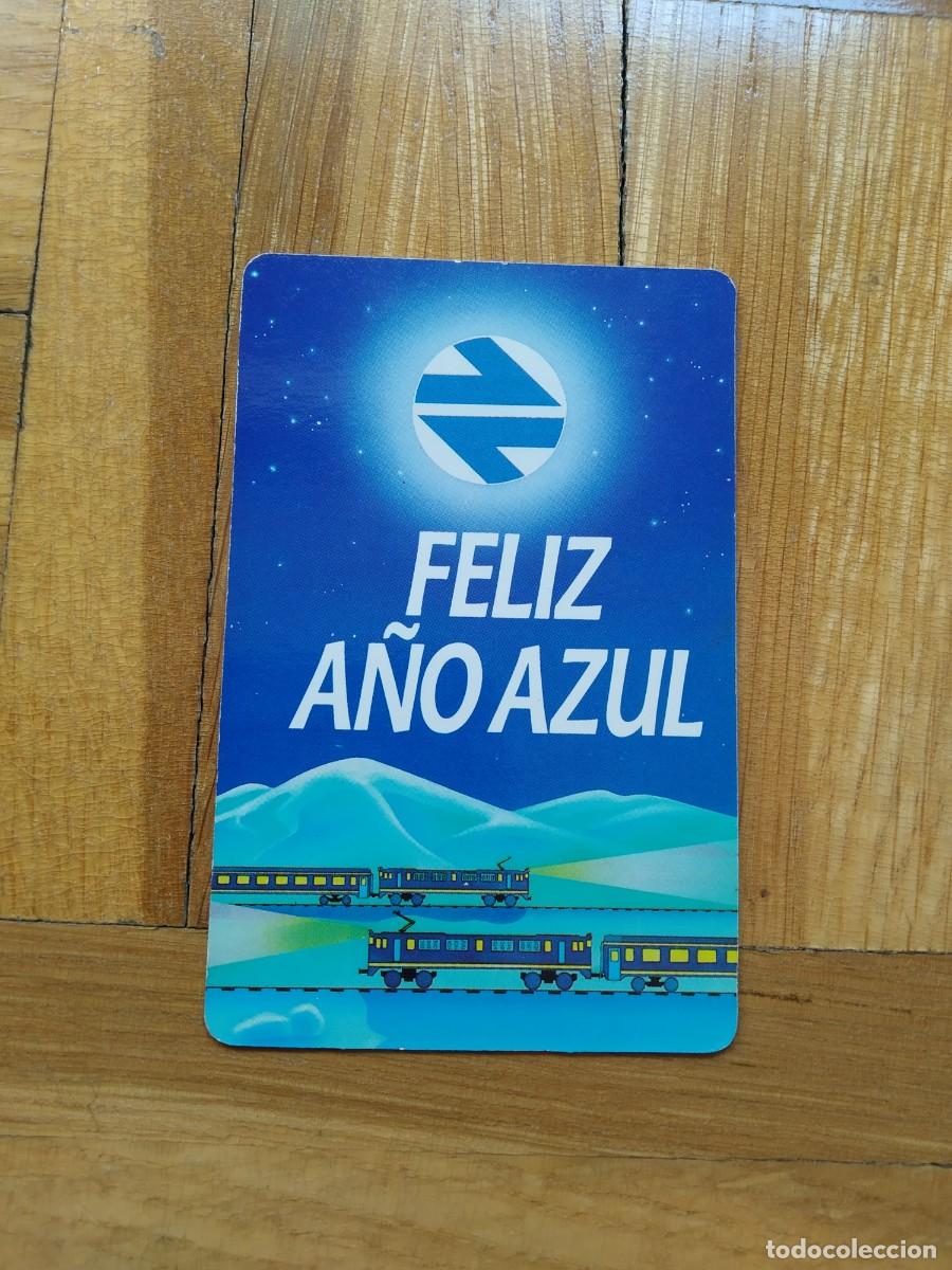 Coleccionismo calendarios: CALENDARIO PUBLICITARIO RENFE TREN FERROCARRIL A&Ntilde;O 1986 VER FOTOS NUEVO