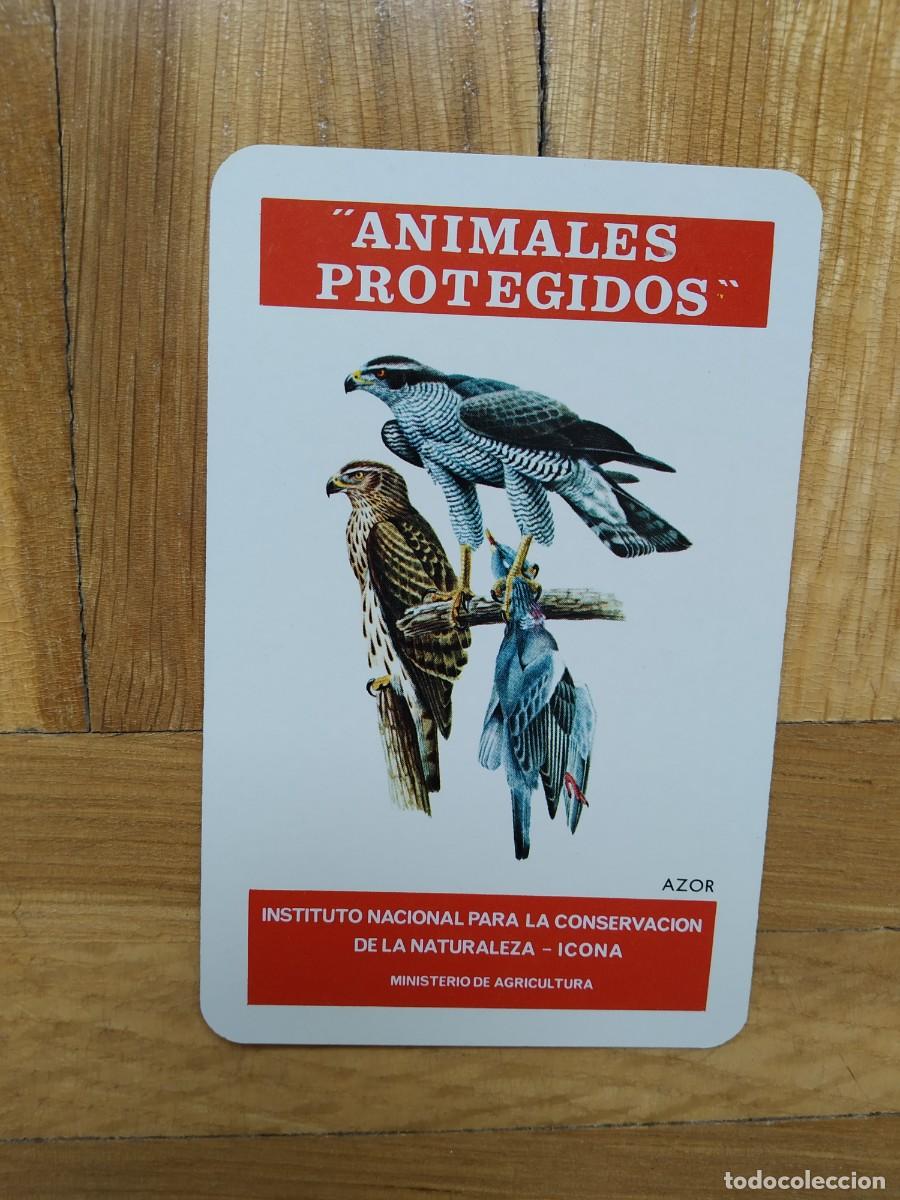 Coleccionismo calendarios: CALENDARIO FOURNIER ICONA ANIMALES PROTEGIDOS AZOR A&Ntilde;O 1975 VER FOTOS NUEVO