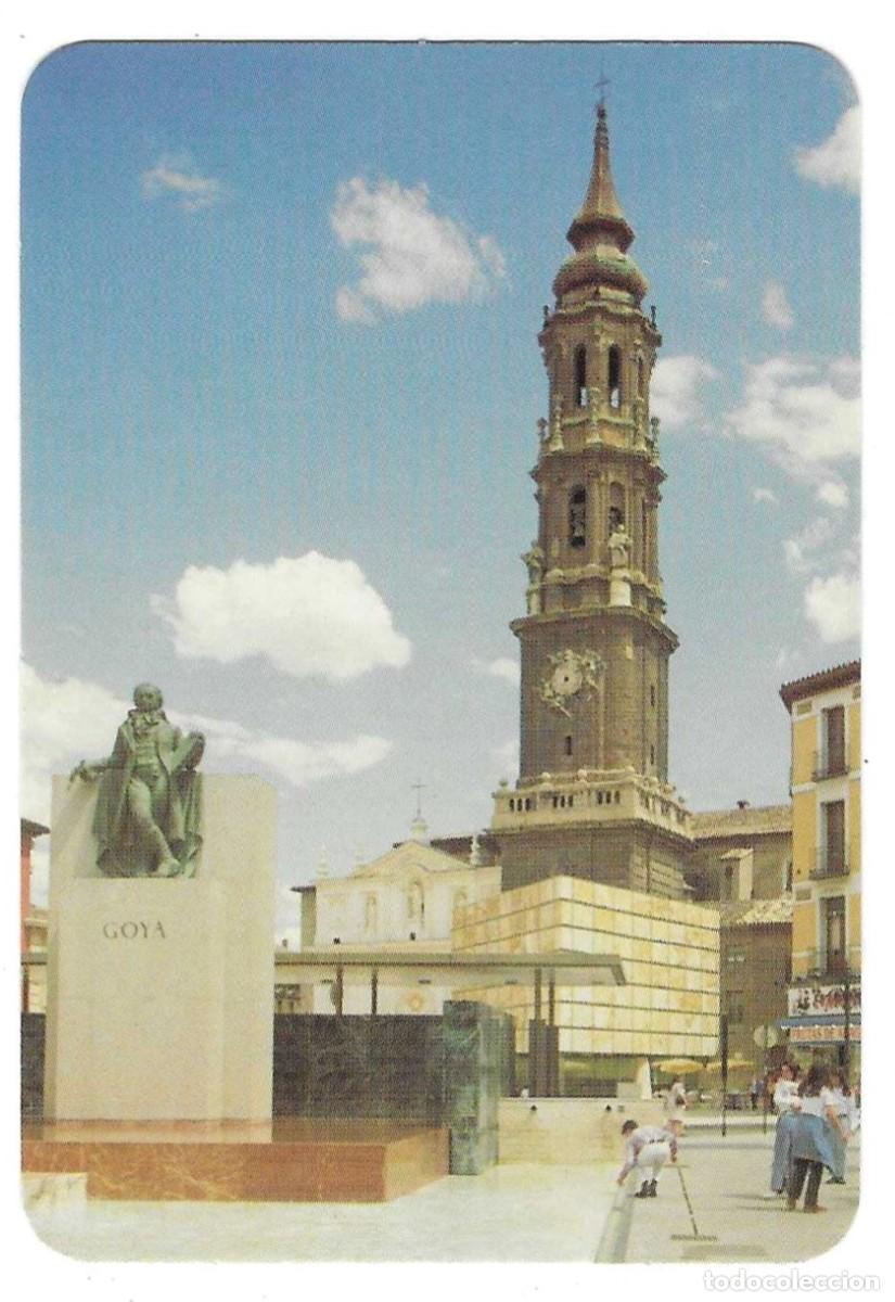 Coleccionismo calendarios: Calendario a&ntilde;o 2006. Monumento a Goya y torre Iglesia. ref. 11-06egc16
