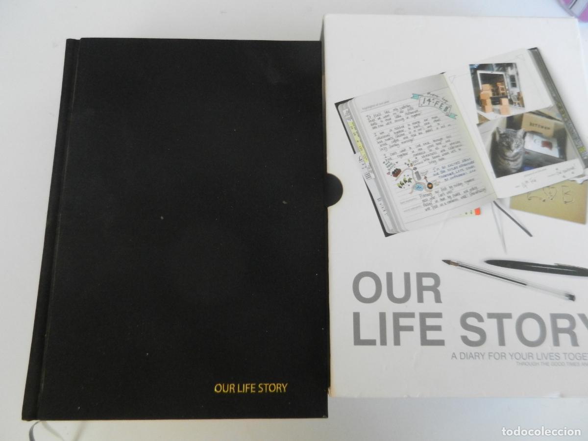Colecionismo Calend&aacute;rios: OUR LIFE STORY A DIARY FOR YOUR LIVES TOGETHER - DIARIO 100 A&Ntilde;OS - SUCK UK - SIN USO NUEVO.