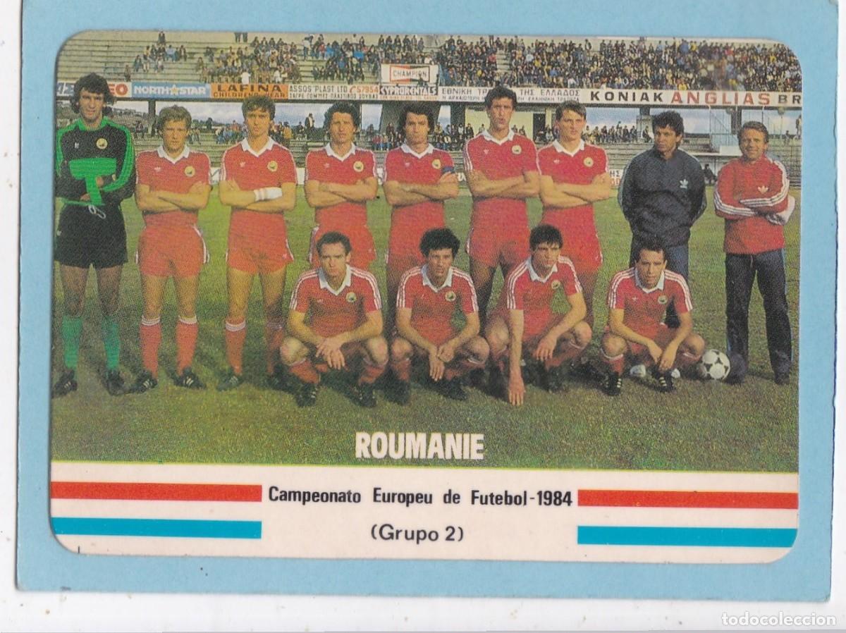 Coleccionismo calendarios: CALENDARIO FUTBOL PORTUGAL 1984 - CAMPEONATO DE EUROPA. RUMANIA