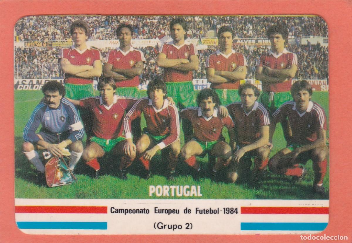 Coleccionismo calendarios: CALENDARIO FUTBOL PORTUGAL 1984 - CAMPEONATO DE EUROPA. PORTUGAL