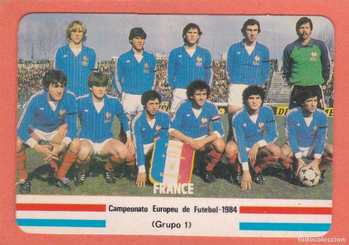 Coleccionismo calendarios: CALENDARIO FUTBOL PORTUGAL 1984 - CAMPEONATO DE EUROPA. FRANCIA