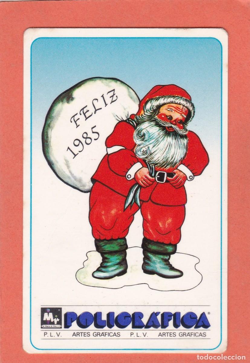 Coleccionismo calendarios: CALENDARIO PORTUGAL 1985 - POLIGRAFICA - PAPA NOEL. FELIZ 1985