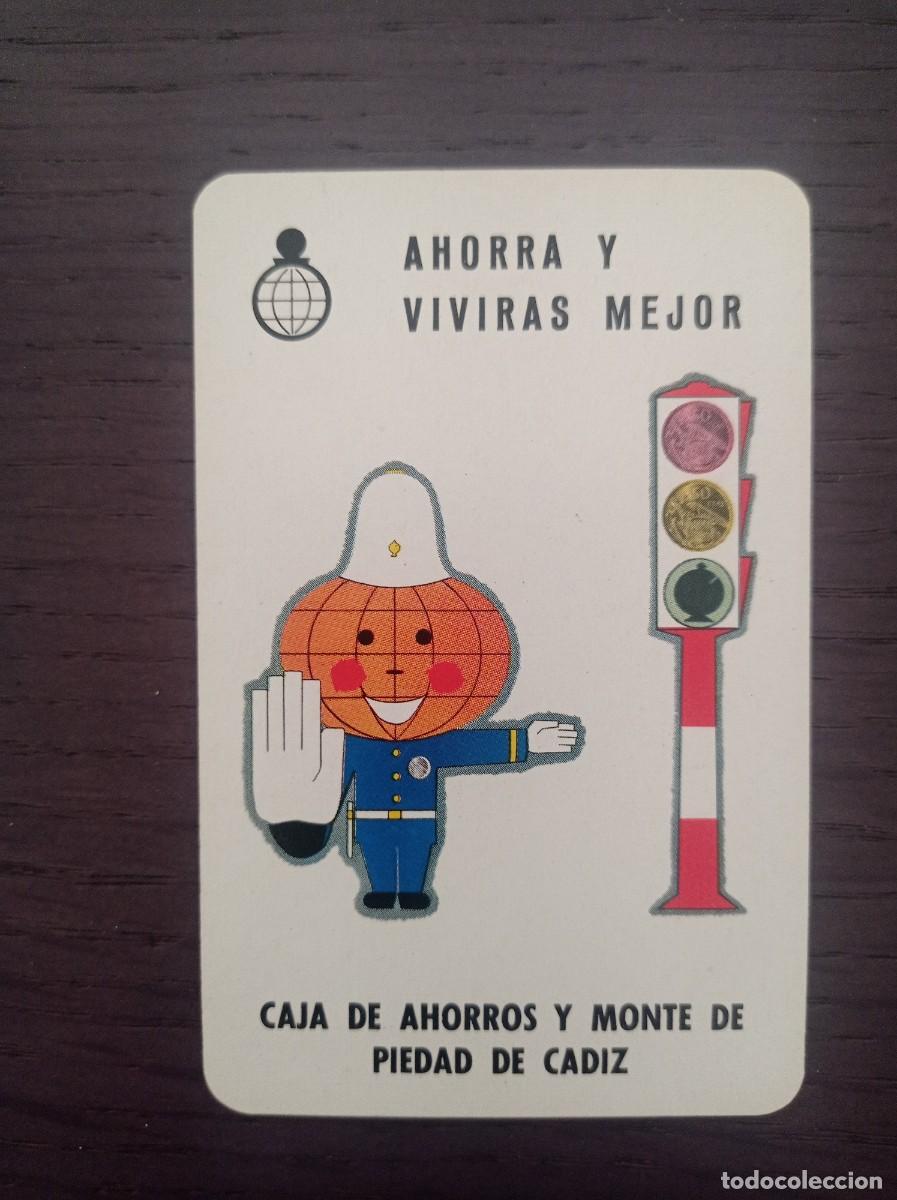 Collectables Calendars: CALENDARIO FOURNIER. CAJA DE AHORROS Y MONTE DE PIEDAD DE CADIZ. A&Ntilde;O 1967