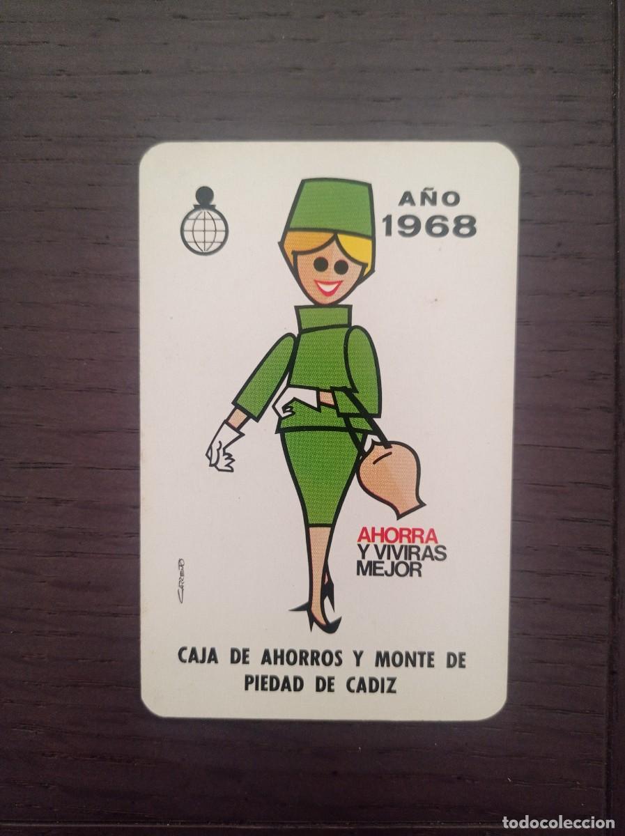 Sammeln von Kalendern: CALENDARIO FOURNIER. CAJA DE AHORROS Y MONTE DE PIEDAD DE CADIZ. A&Ntilde;O 1968