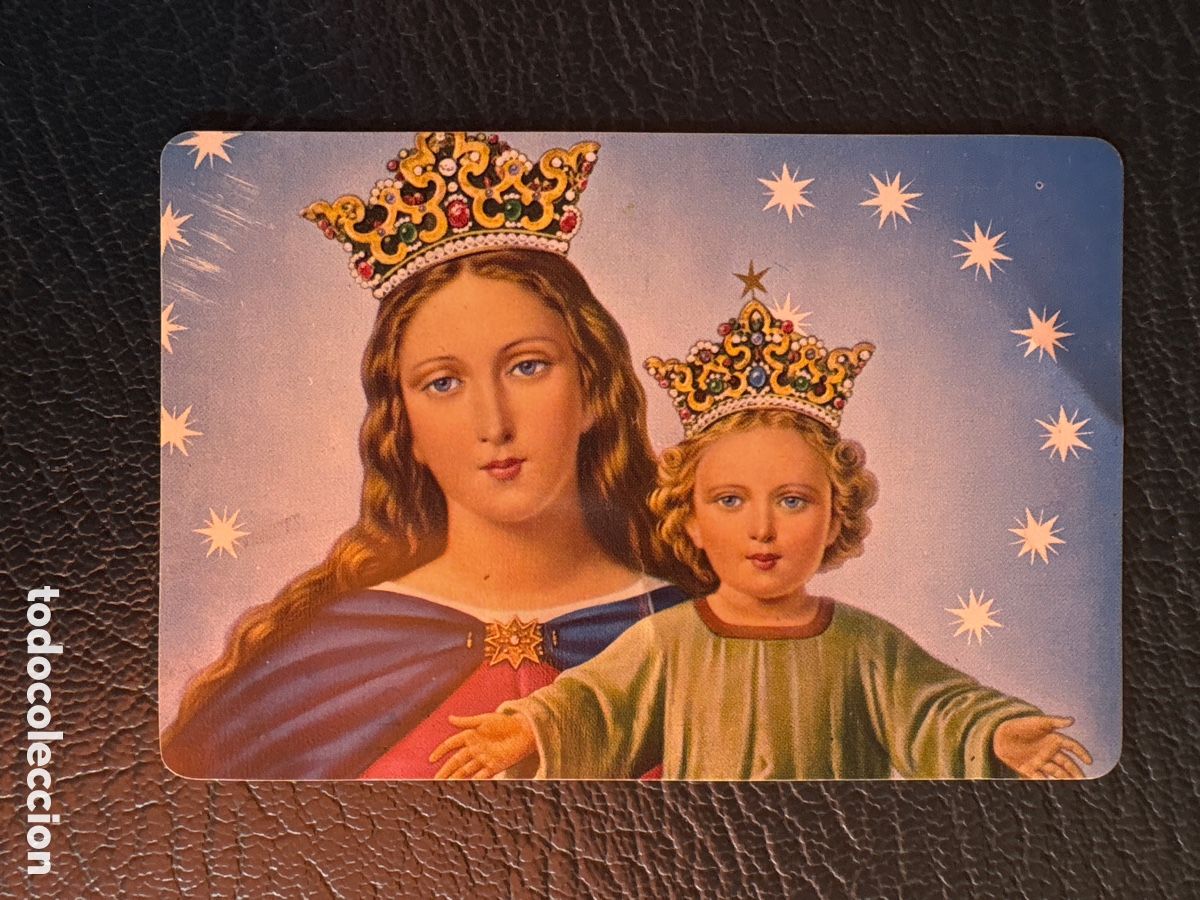 Coleccionismo calendarios: CALENDARIO - RELIGIOSO -VIRGEN CON EL NI&Ntilde;O -JUAN BOSCO PAMPLONA-1989 TIPO FOURNIER