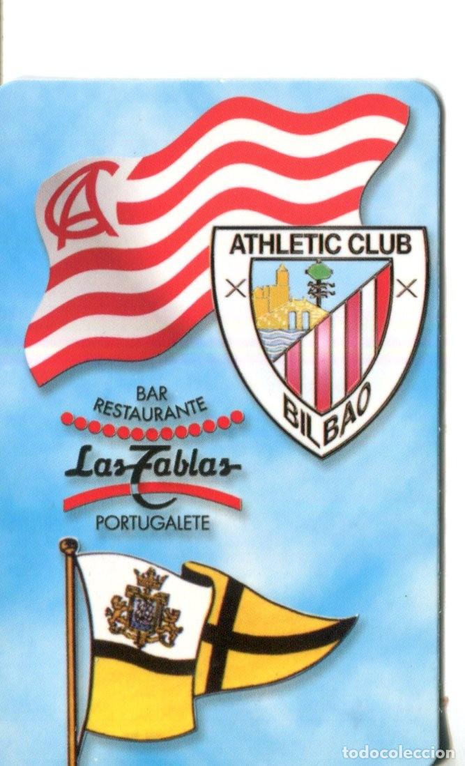 Coleccionismo calendarios: CALENDARIO FUTBOL ATHLETIC CLUB BILBAO 2008 - Bar Restaurante LAS TABLAS de Portugalete