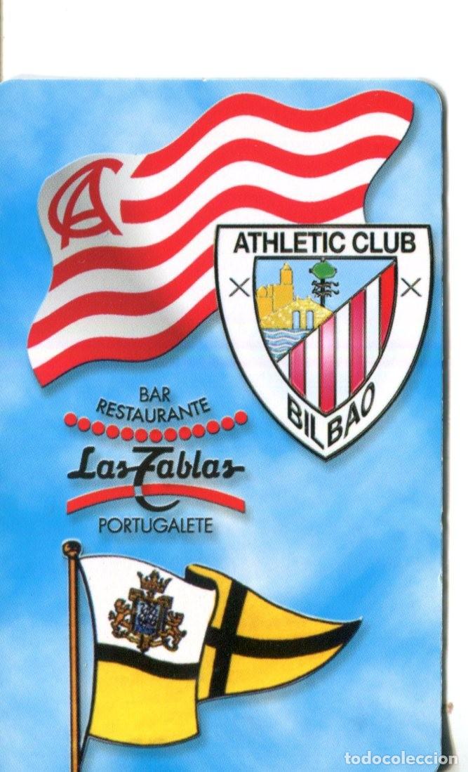 Coleccionismo calendarios: CALENDARIO FUTBOL ATHLETIC CLUB BILBAO 2009 - Bar Restaurante LAS TABLAS de Portugalete