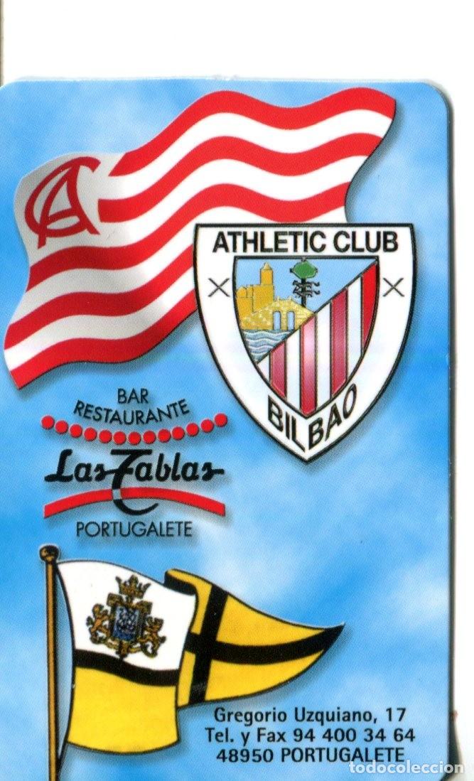 Coleccionismo calendarios: CALENDARIO FUTBOL ATHLETIC CLUB BILBAO 2012 - Bar Restaurante LAS TABLAS de Portugalete