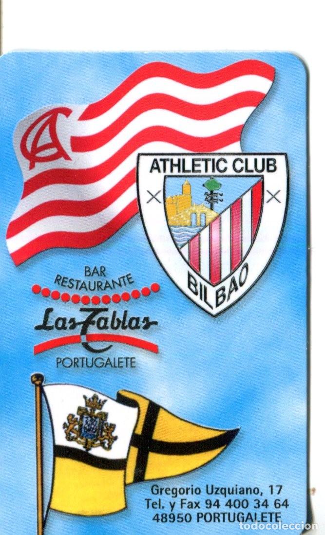 Coleccionismo calendarios: CALENDARIO FUTBOL ATHLETIC CLUB BILBAO 2015 - Bar Restaurante LAS TABLAS de Portugalete