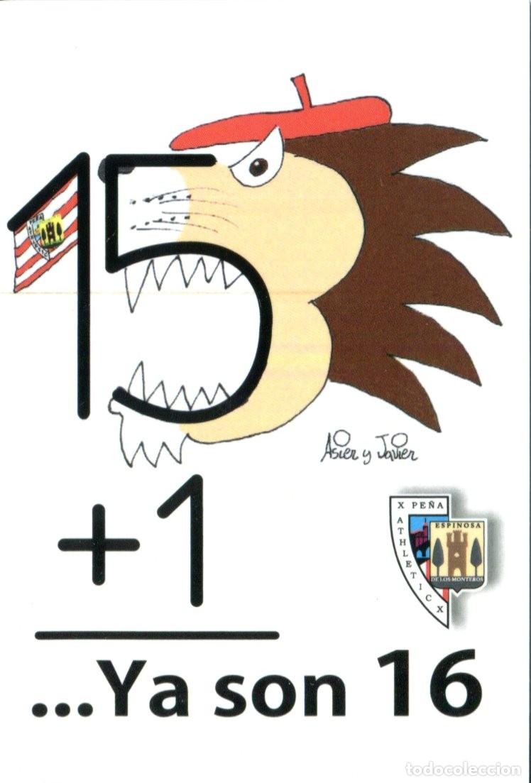 Coleccionismo calendarios: CALENDARIO FUTBOL ATHLETIC CLUB BILBAO 2017 - Pe&ntilde;a Espinosa de los Monteros