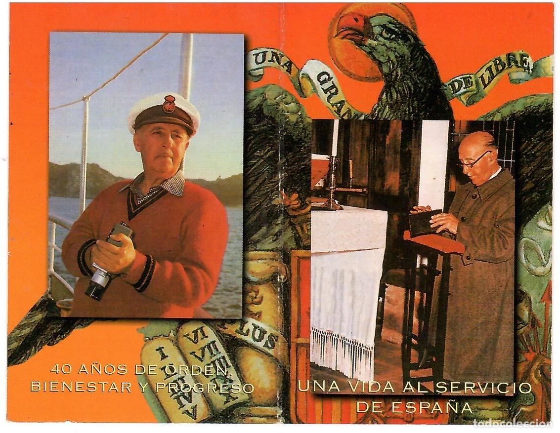 Coleccionismo calendarios: CALENDARIO 2001 / FRANCISCO FRANCO CAUDILLO DE ESPA&Ntilde;A
