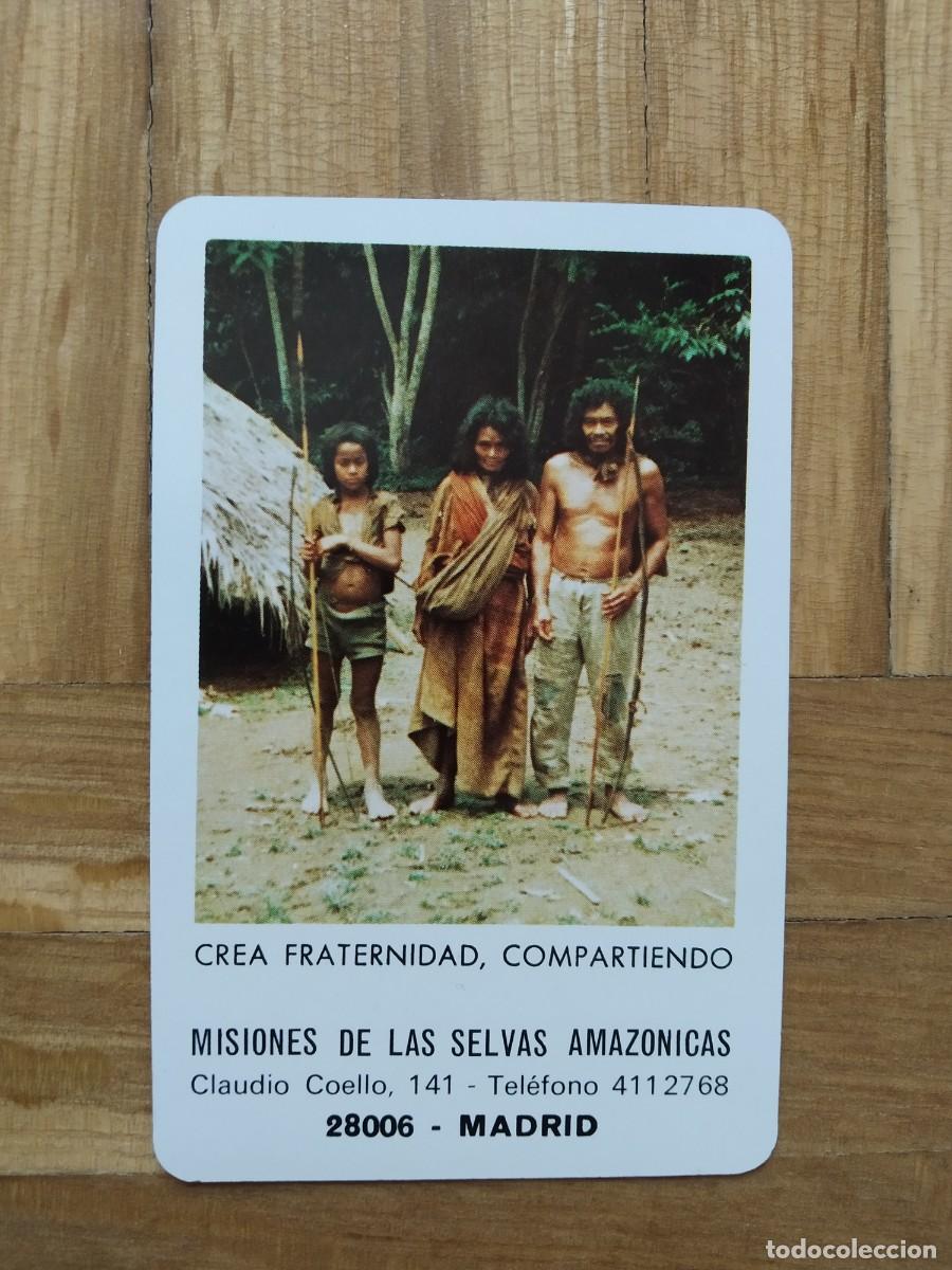Collezionismo Calendari: CALENDARIO FOURNIER MISIONES DE LAS SELVAS AMAZONICAS A&Ntilde;O 1985 VER FOTOS NUEVO