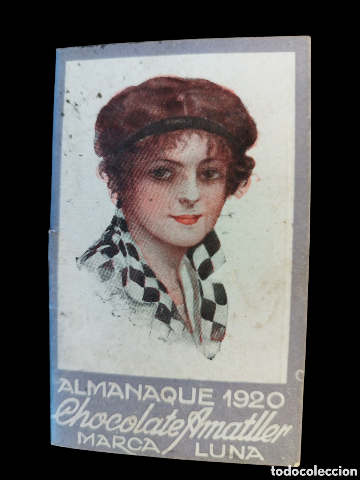 Collezionismo Calendari: ALMANAQUE CALENDARIO PUBLICITARIO CHOCOLATES AMATLLER - 1920