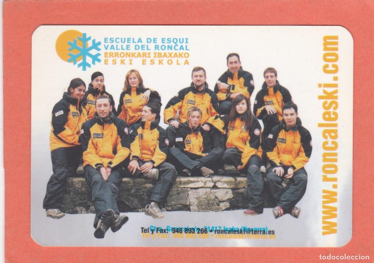 Coleccionismo calendarios: CALENDARIO 2004 - ESCUELA DE ESQUI VALLE DEL RONCAL (EUSKERA/CASTELLANO)