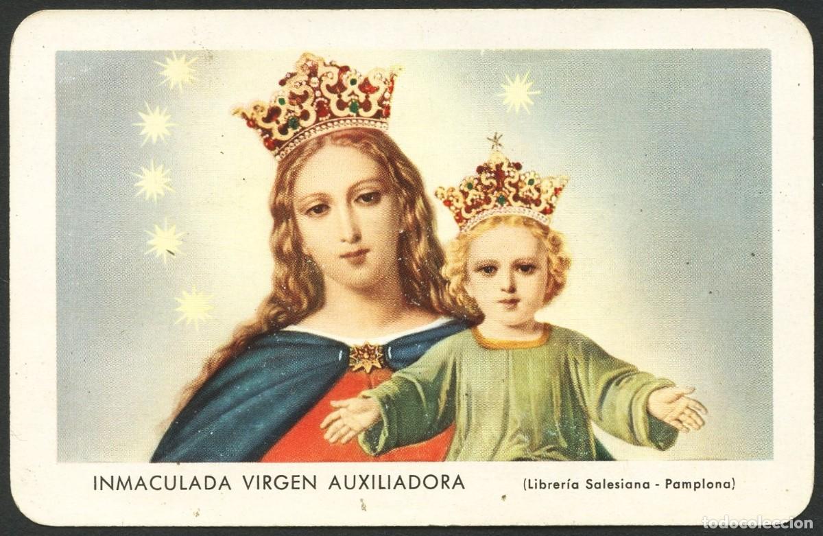 Collezionismo Calendari: CALENDARIO DE BOLSILLO, INMACULADA VIRGEN AUXILIADORA, H. FOURNIER, 1960