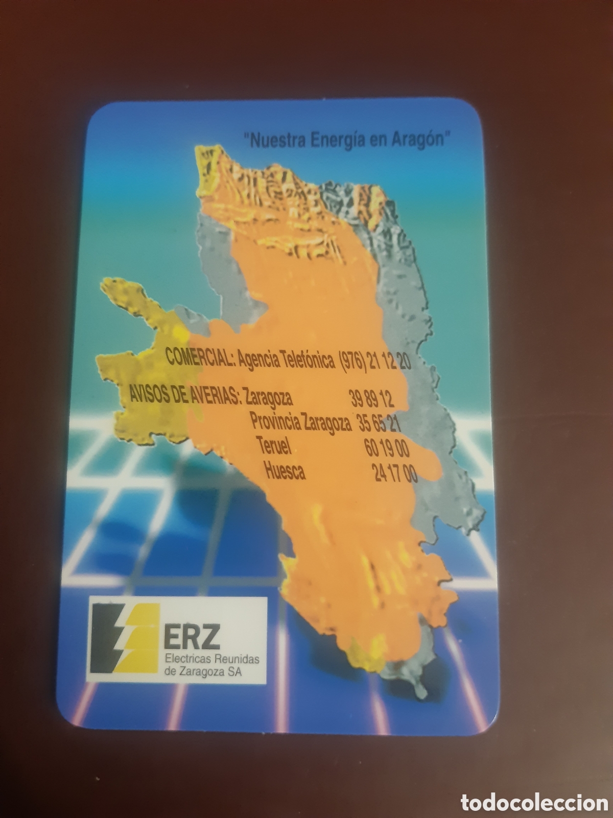 Coleccionismo calendarios: Calendario Erz Endesa 1993