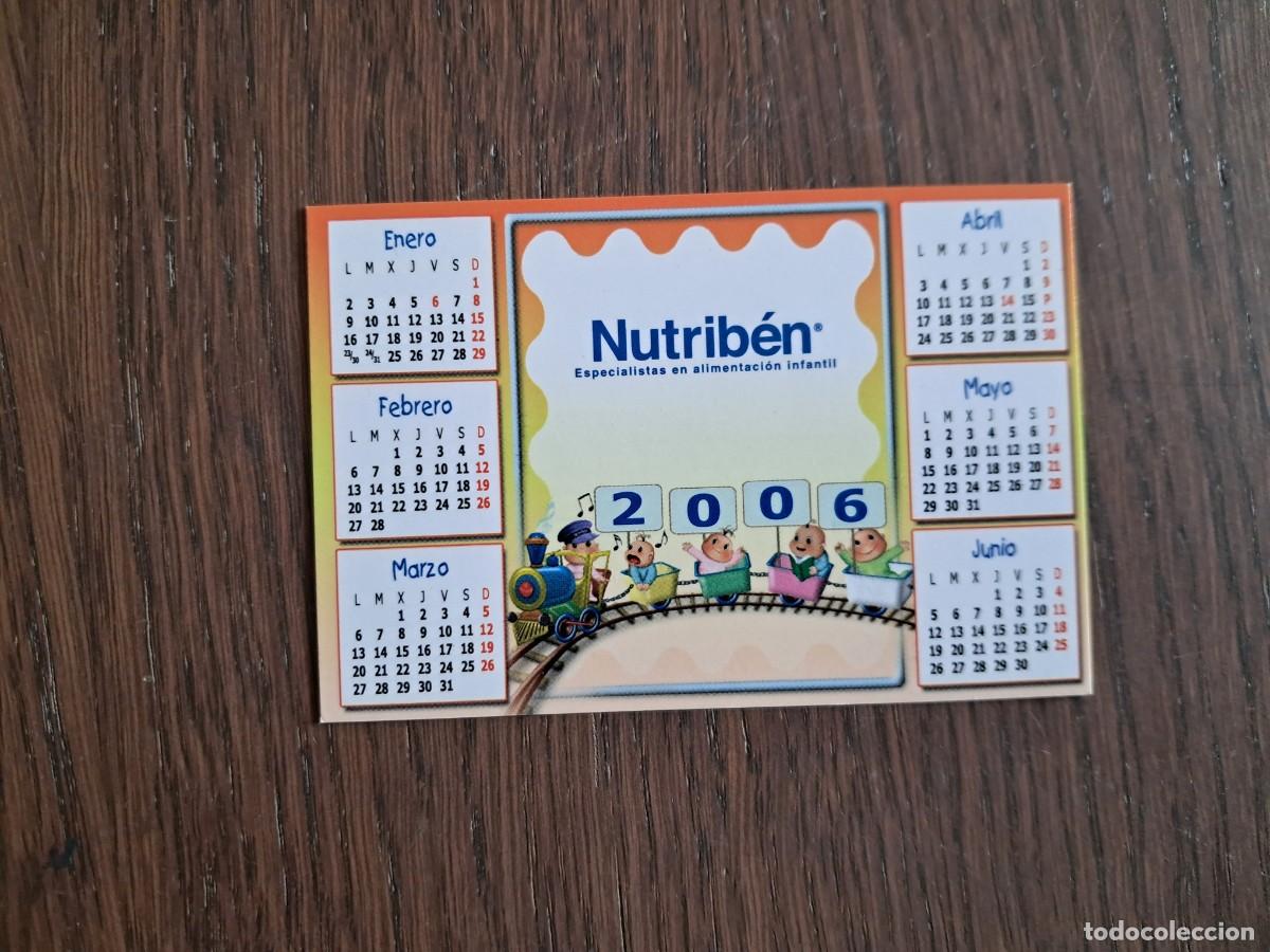 Coleccionismo calendarios: calendario de publicidad, nutrib&eacute;n, a&ntilde;o 2006.