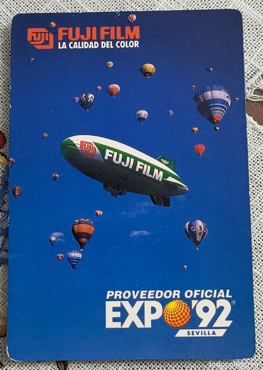 Coleccionismo calendarios: CALENDARIO DE BOLSILLO | FUJI PROVEEDOR EXPO 92 - A&Ntilde;O 1991