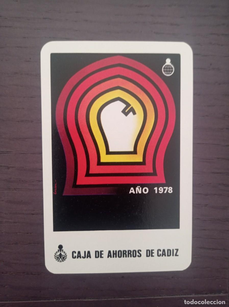 Collezionismo Calendari: CALENDARIO FOURNIER. CAJA DE AHORROS DE CADIZ. A&Ntilde;O 1978