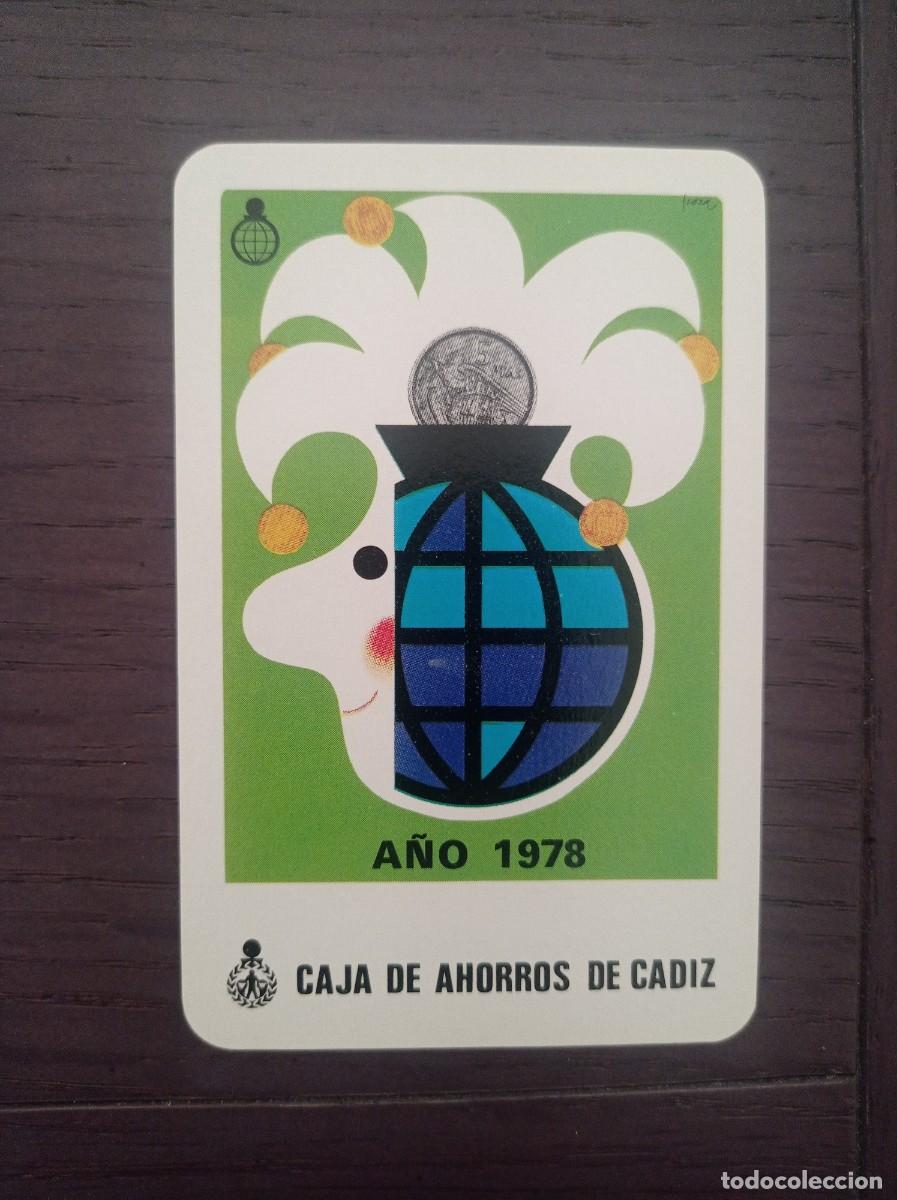 Collezionismo Calendari: CALENDARIO FOURNIER. CAJA DE AHORROS DE CADIZ. A&Ntilde;O 1978