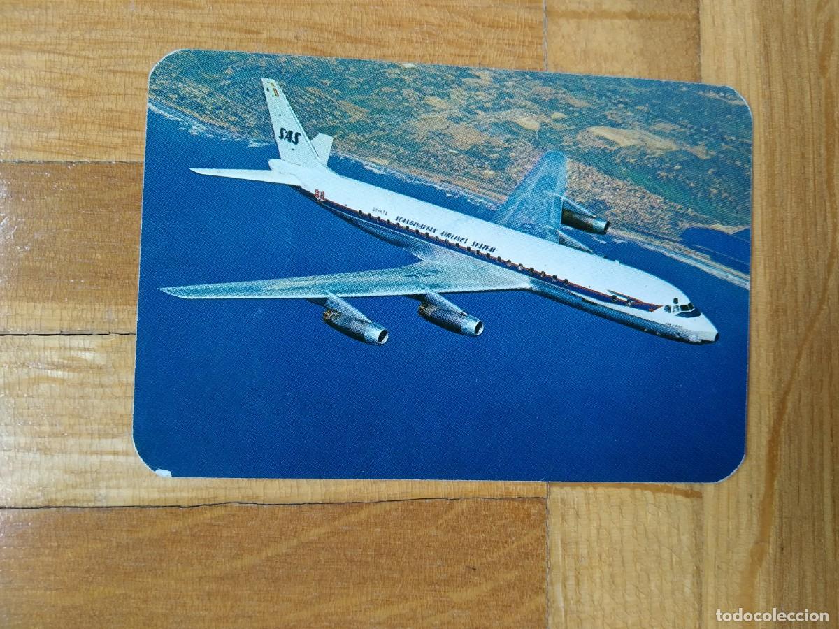 Collezionismo Calendari: CALENDARIO PUBLICITARIO SAS COMPA&Ntilde;IA AEREA AVION SCANDINAVIAN AIRLINES A&Ntilde;O 1970 VER FOTOS NUEVO
