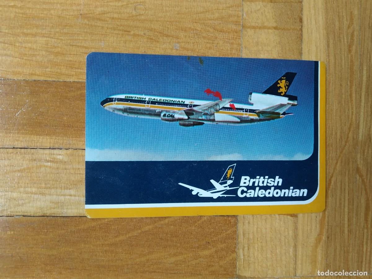 Collezionismo Calendari: CALENDARIO PUBLICITARIO AEROLINEAS BRITISH CALEDONIAN AVION COMPA&Ntilde;IA AEREA A&Ntilde;O 1978 VER FOTOS