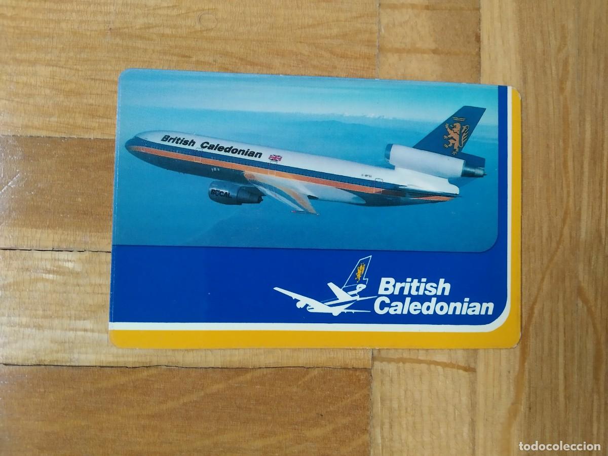 Collezionismo Calendari: CALENDARIO PUBLICITARIO AEROLINEAS BRITISH CALEDONIAN AVION COMPA&Ntilde;IA AEREA A&Ntilde;O 1980 VER FOTOS