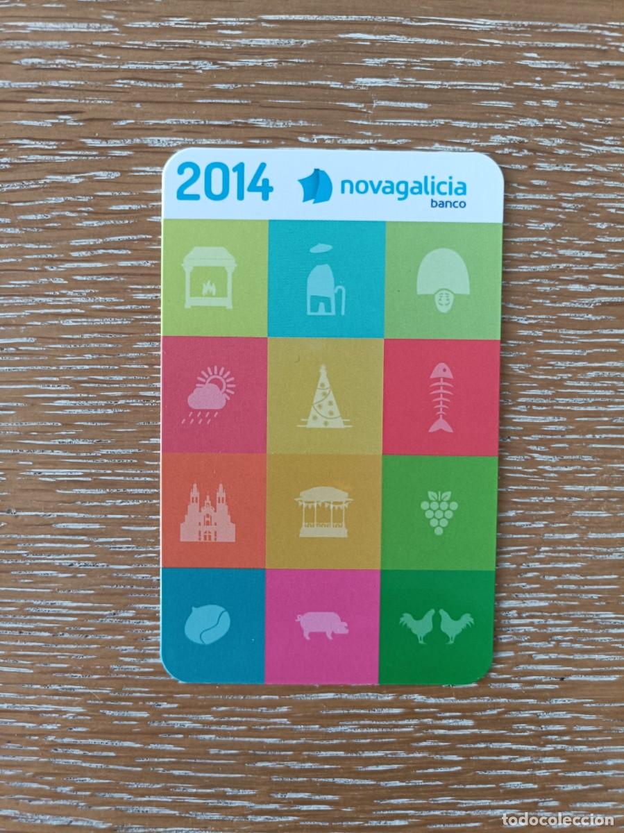 Collezionismo Calendari: CALENDARIO BOLSILLO - A&Ntilde;O 2014 - NOVA GALICIA BANCO - NOVAGALICIA
