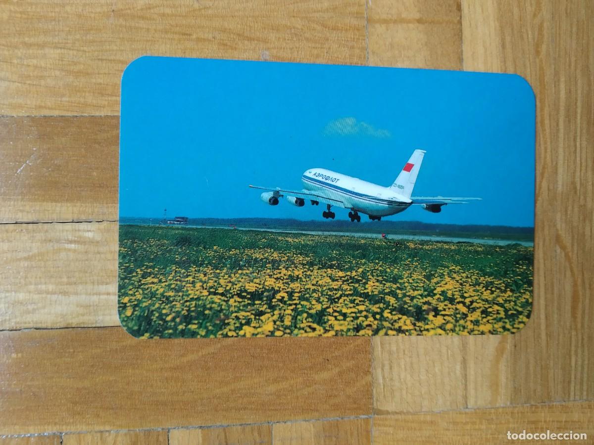 Collezionismo Calendari: CALENDARIO PUBLICITARIO AEROLINEAS AEROFLOT AVION COMPA&Ntilde;IA AEREA A&Ntilde;O 1993 VER FOTOS