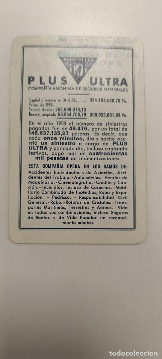Coleccionismo calendarios: CALENDARIO FOURNIER A&Ntilde;O 1960